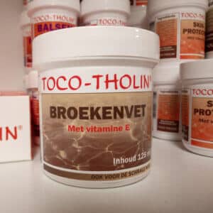 Toco-Tholin Broekenvet in een potje van 125 ml.