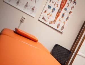 Massagekamer van Sport sneller voor sportmassage