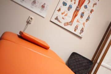 Massagekamer van Sport sneller voor sportmassage